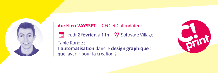 Meet Aurélein VAYSSET Emersya' s CEO at C!Print 2023 in Lyon