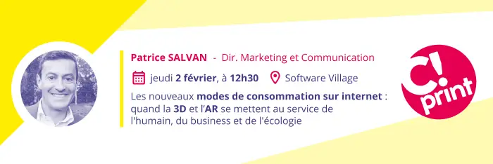 Rencontre avec Patrice Salvan, directeur marketing d'Emersya au C!Print 2023 à Lyon