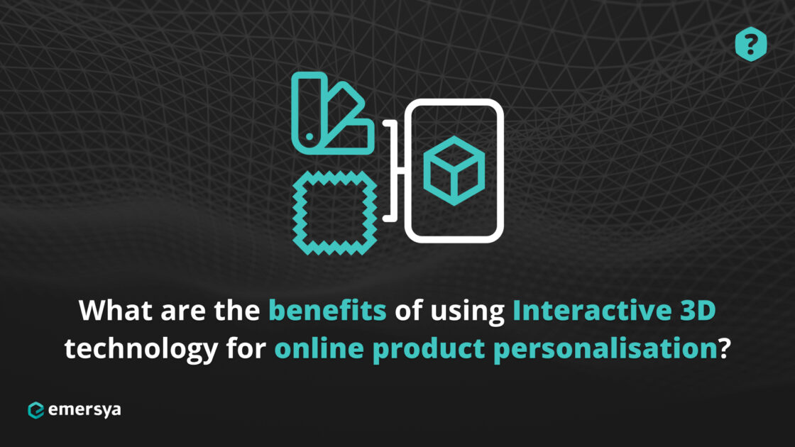 What are the benefis of Interactive 3D for online Product Personalization