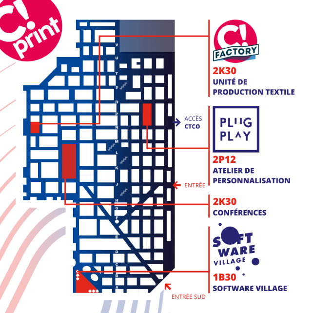 C!Print Expo 2024 - Floor Plan