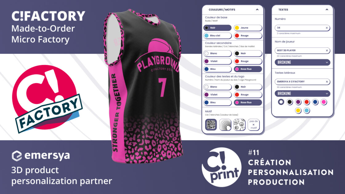 Online 3D Basketball Jersey Personalization Experience