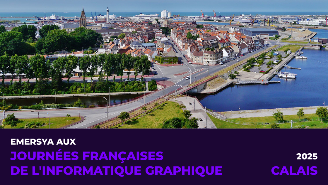 Emersya attends les Journées Françaises de l’Informatique Graphique (JFIG) to present our latest research on optimizing 3D models